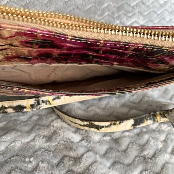 Brahmin Shayna Starlit Ombre Melbourne Croc Embossed Crossbody  NWT - Picture 11 of 16